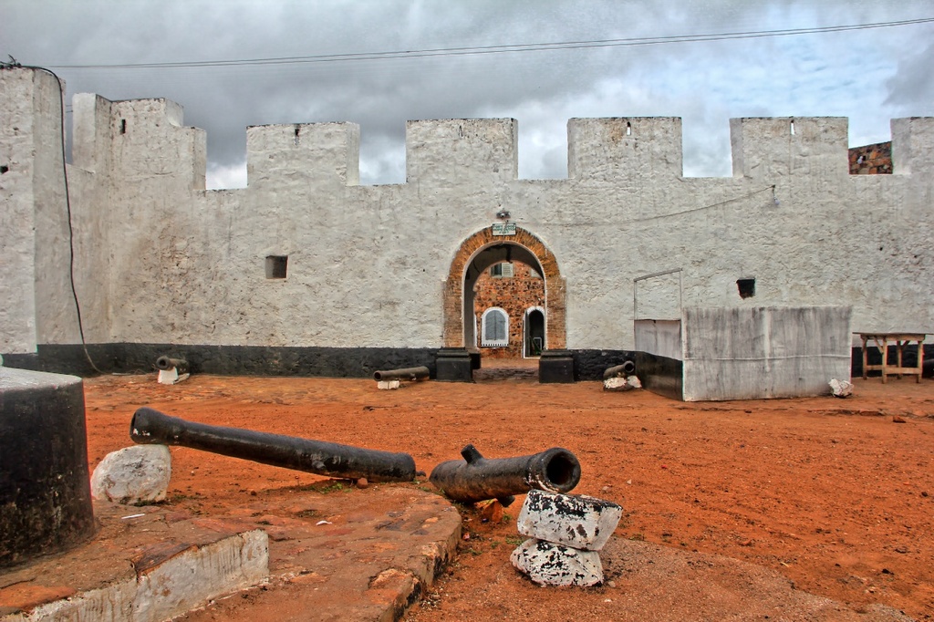 Fort Good Hope also Senya Castle, at Senya, Ghana